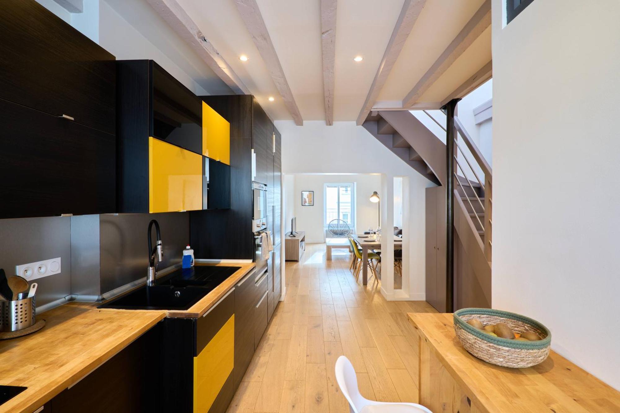 Ferienwohnung Le Blum Coeur - Hyper Centre Nantes Exterior foto